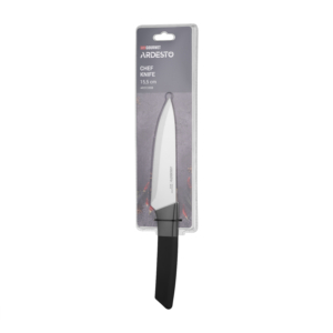 ARDESTO Chef Knife Gemini Gourmet, 15.5cm, stainless steel, plastic, black