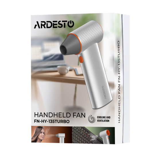 ARDESTO Portable handheld fan FN-HY-135Turbo