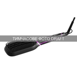 ARDESTO straightening brush Violet Pro HSB-Y220PRO, 50V, 130-210C, display, ceramics, black