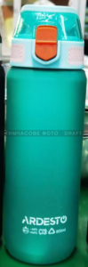 ARDESTO Бутылка для воды Matte 800мл, пластик, голубой