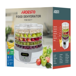 ARDESTO Food dehydrator FDB-5321T digital mold with timer/TEMP/ON/OFF