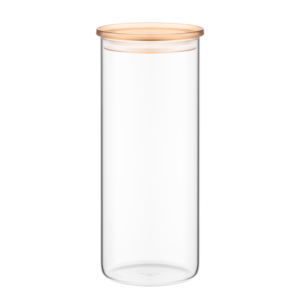 ARDESTO Jar Fresh 1600ml, glass, plastic, transparent