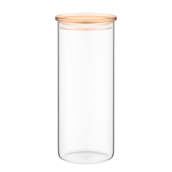 ARDESTO Jar Fresh 1600ml, glass, plastic, transparent