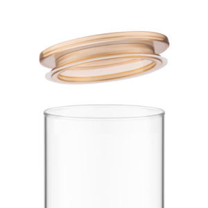 ARDESTO Jar Fresh 1600ml, glass, plastic, transparent