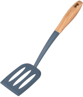 ARDESTO Slotted turner Midori, 34.5cm, nylon, wood, blue