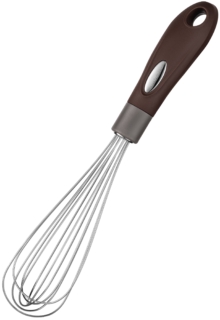 ARDESTO Whisk Gemini, 28.6cm, nylon, plastic, stainless steel, gray-brown