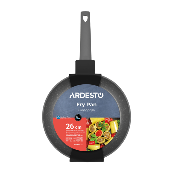 ARDESTO Fry pan Gemini Molise, 26cm, aluminium, gray