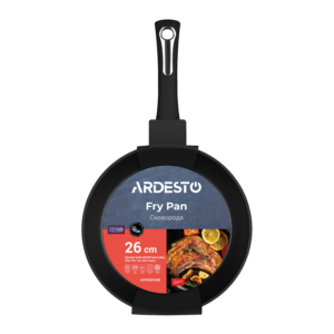 ARDESTO Fry pan Gemini Trento, 26cm, aluminium, black