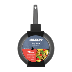 ARDESTO Fry pan Gemini Molise, 28cm, aluminium, gray