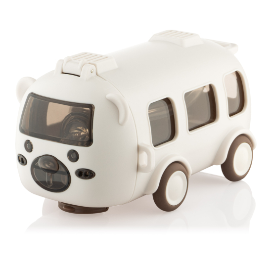 ARDESTO Бутылка для воды Bear Bus 500мл, пластик, белый