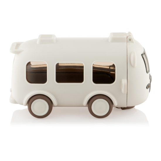 ARDESTO Бутылка для воды Bear Bus 500мл, пластик, белый