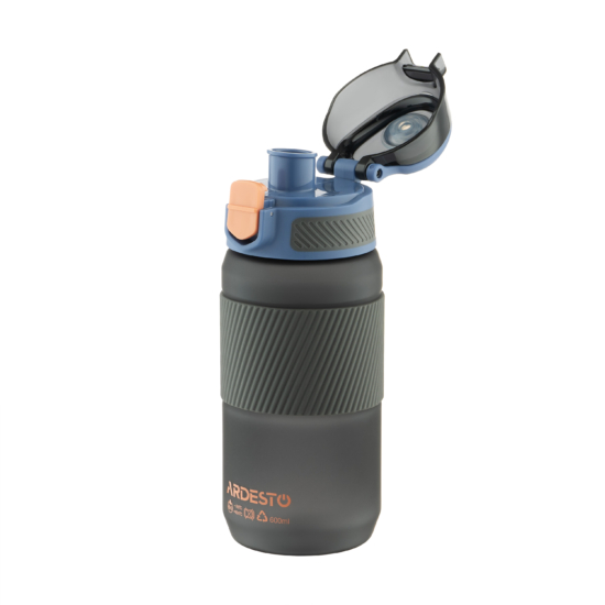 ARDESTO Bottle Spring 600ml, plastic, black