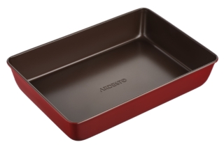 Ardesto Roaster pan Golden Brown, 34.5x24x6cm, carbon steel, rectangular, brown-redRoaster pan Golden Brown, 34.5x24x6cm, carbon steel, rectangular, brown-red