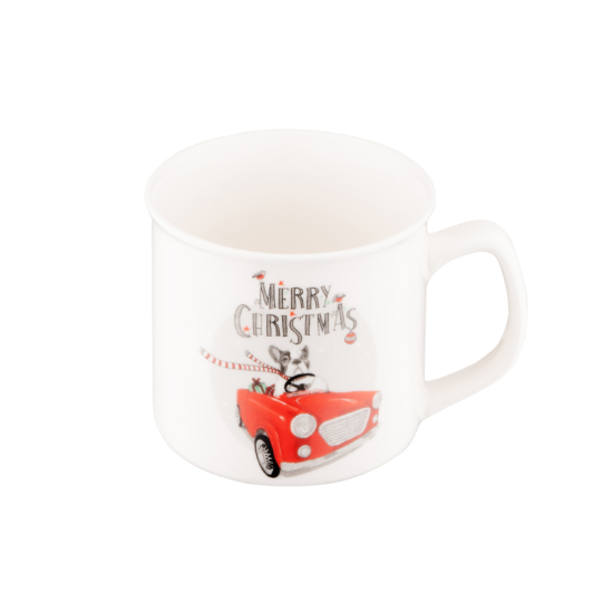 ARDESTO Чашка Merry Christmas, 360мл, порцеляна
