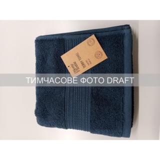 ARDESTO Рушник махровий Ardesto SuperSoft 50х90см, 100% бавовна, синій