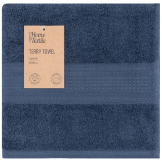 Ardesto Terry towel SuperSoft 50x90cm, 100% cotton, dark blue