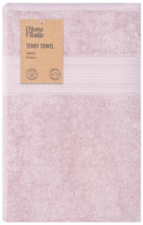 Ardesto Terry towel SuperSoft 70х140cm, 100% cotton, pink