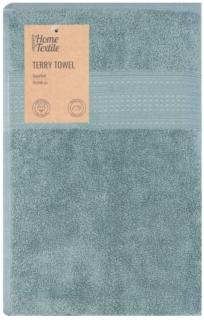 Ardesto Terry towel SuperSoft 70х140cm, 100% cotton, green