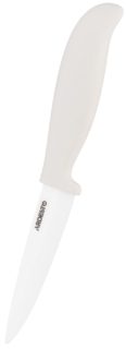 Ardesto Ceramic Utility Knife Fresh, 10cm, ceramics, plastic, beige