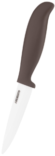 Ardesto Ceramic Utility Knife Fresh, 10cm, ceramics, plastic, brown