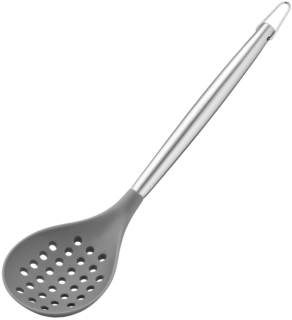 Ardesto Skimmer Gemini, 36cm, silicone, stainless steel, grey