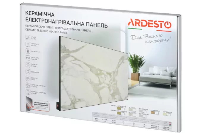 Керамический обогреватель Ardesto HCP-600BGM