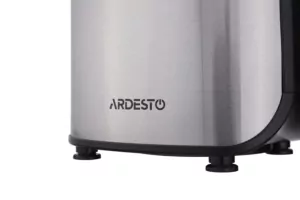 ARDESTO auger juicer, 200W, bowl-0.6L, cake-0.6L, plastic/iron, silver-black