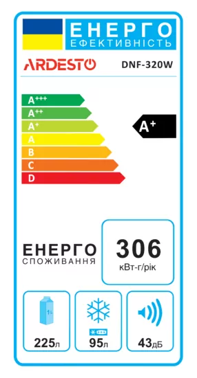 Холодильник Ardesto DNF-320W