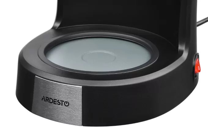 ARDESTO Кавоварка крапельна FCM-D2100, 1,2л, мелена, чорно-сріблястий