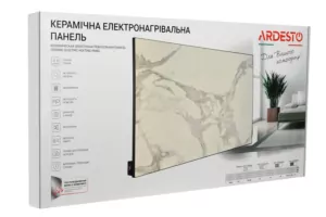 ARDESTO Ceramic panel, 20m2, 1000w, electr. control, 120 х 60sm, thermostat, marble