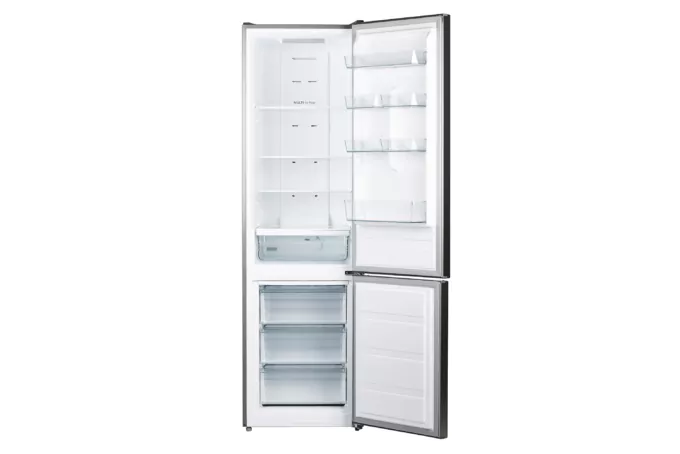 ARDESTO DNF-M326[Ref with bottom freezer, 201×59.5×63, ref-245L, freez.-76L, 2doors, A++, NF, display ext, fresh zone, inox]