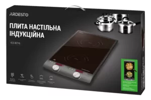 ARDESTO Table cooker induction, burner – 2, 1.3+1.6W, control – sensor, black