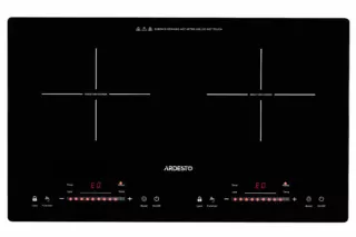 ARDESTO Плитка настільна індукційна , комф. – 2, горизон., 1.3+1.8Вт, управл – сенсор, таймер, boost, чорний