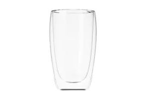 ARDESTO Doublewall mug set, 450ml, 14.5cm, 2pcs, borosilicate glass, transparent