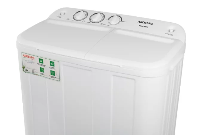 ARDESTO Стиральная машина полуавтомат., 6кг, 1350, A, 41см, отжим, белый