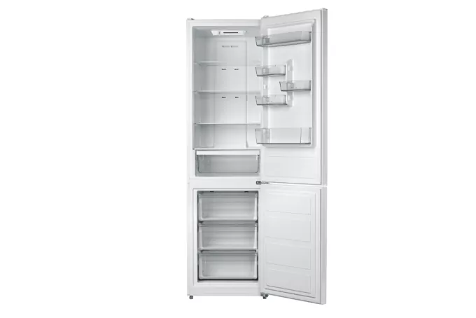 ARDESTO Ref with bottom freezer, 188×59.5×63, ref-224L, freez.-78L, 2doors, A+, NF, fresh zone, white