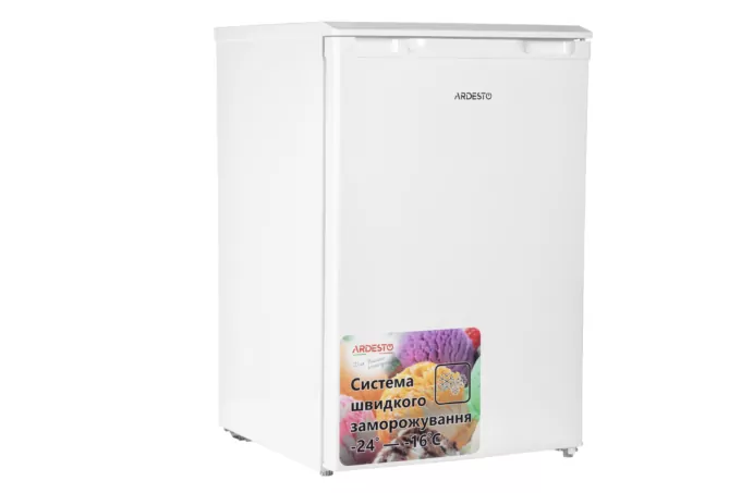 ARDESTO Freezer, 84.5×55.3×57.4, 83L, A+, ST, white