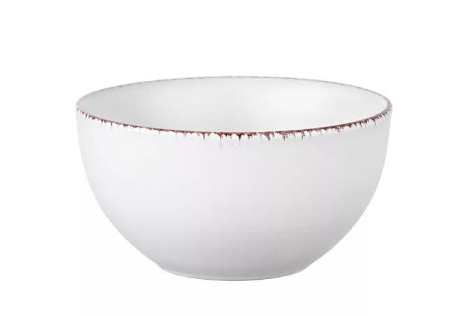 Салатник Ardesto Lucca, 14 см, Winter white AR2914WMC
