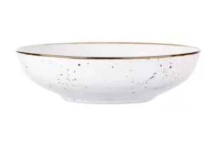 ARDESTO Bagheria[Тарілка супова Bagheria Bright white, 20см, кераміка, білий]