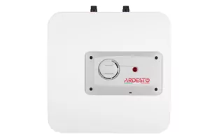 ARDESTO Electric water heater compact, 10L, 1,2kW, mounting under the sink, mechanical control, B, Italy, white