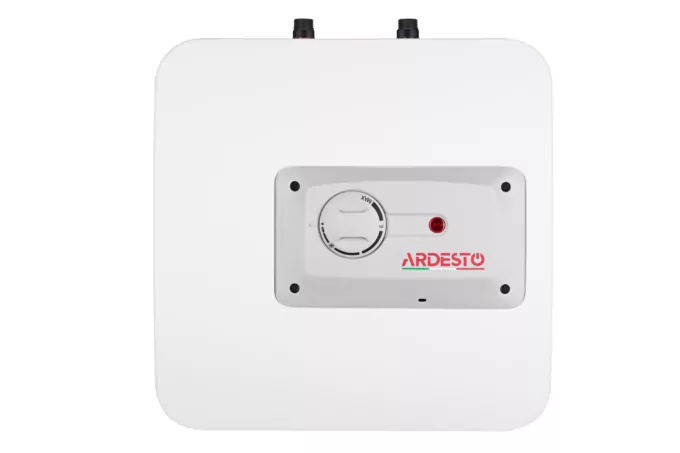 ARDESTO Electric water heater compact, 10L, 1,2kW, mounting under the sink, mechanical control, B, Italy, white