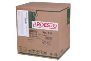 ARDESTO Electric water heater compact, 10L, 1,2kW, mounting under the sink, mechanical control, B, Italy, white