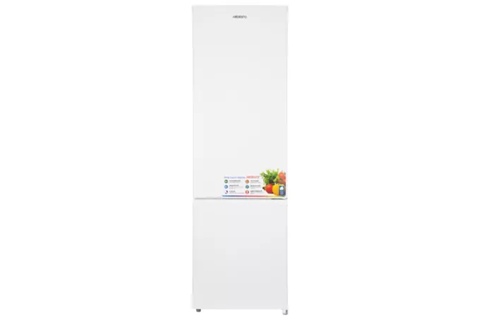 ARDESTO Ref with bottom freezer, 177×54.7×56.8, ref-198L, freez.-62L, 2doors, A+, ST, white