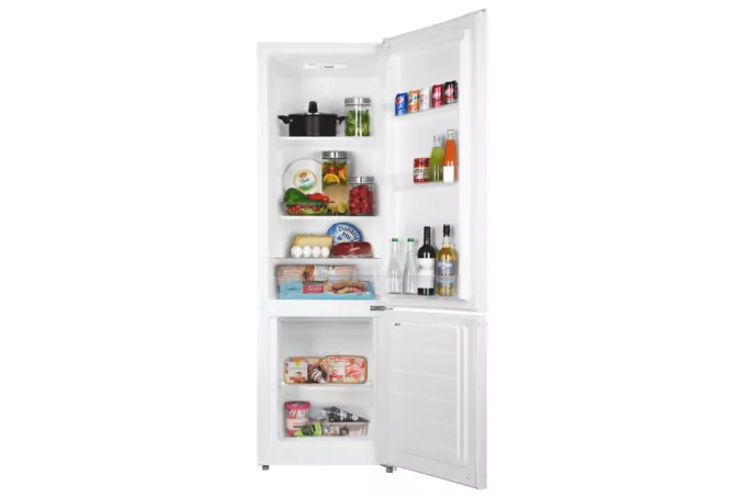 ARDESTO Ref with bottom freezer, 177×54.7×56.8, ref-198L, freez.-62L, 2doors, A+, ST, white