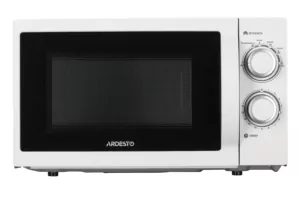 ARDESTO Microwave oven, 20L, mechanical control, 700W, handle opening, white