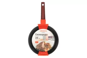 ARDESTO Fry pan Gemini Molise, 28cm, aluminium, red