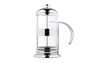 ARDESTO French press Gemini Asti, 600 ml, stainless steel, glass