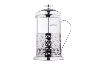 ARDESTO French press Gemini Fasano, 600 ml, stainless steel, glass