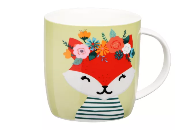 Чашка ARDESTO Pretty fox, 350 мл AR3421