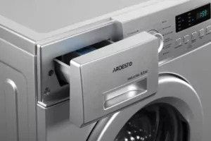 ARDESTO Пральна машина фронтальна, 6кг, 1000, А++, 45см, дисплей, сріблястий